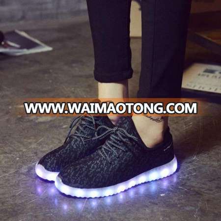 New design led light running shoes with great price